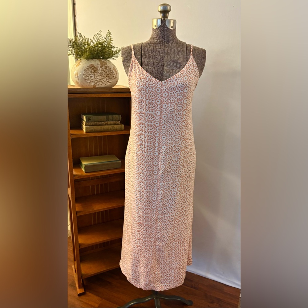 Emerson Fry Sundress Blush Rose Adjustable Lined XS/S Slip Dress NWT RARE